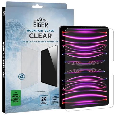 Vetro Temperato 2.5d Per Ipad Pro 13” 2024/2025 Premium Asahi Ultra Resistente, Trasparente - Foto 1
