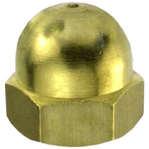 4 Dadi Ciechi In Ottone Mm. 8 - Foto 1