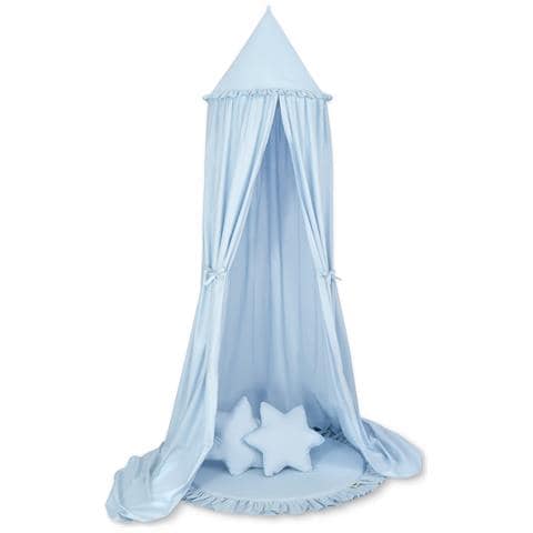 Tenda Sospesa, Tappeto Da Gioco E Cuscini - Blu - Foto 1