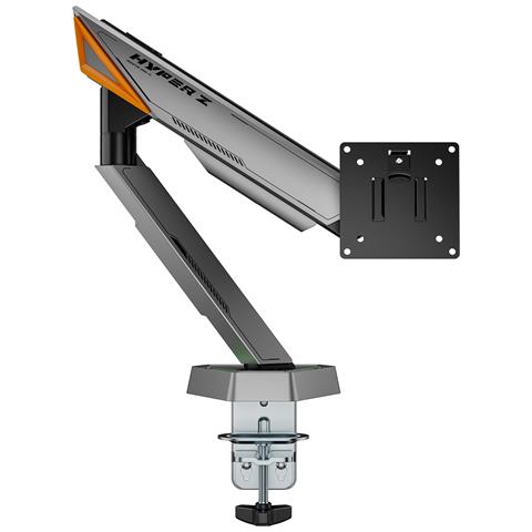 DT49TSRRGB-347 Supporti a parete per TV 124,5 cm (49") Scrivania Nero, Grigio - Foto 7