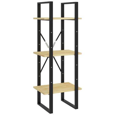 Lusso Casadino - Libreria A 3 Ripiani 40x30x105 Cm In Legno Massello Di Pino - Foto 1