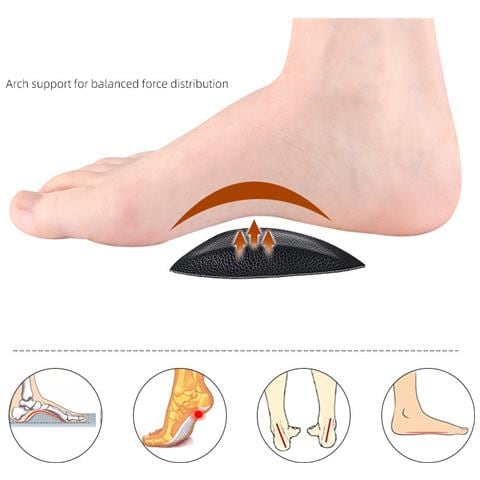 Solette Con Supporto Plantare In Pelle Pu - Misura Media - Foto 6