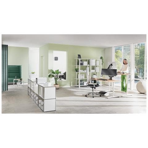 64890089 Supporti a parete per TV 81,3 cm (32") Scrivania Grigio - Foto 2