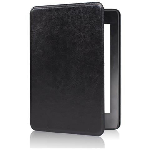 Custodia Protettiva In Pelle Pu Con Texture Mad Horse Per Kindle Paperwhite 12a Generazione (7 Pollici) Kpw6 Black - Foto 1