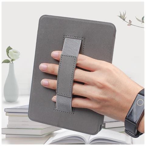 Custodia Protettiva In Pelle Pu Con Texture Mad Horse Per Kindle Paperwhite 12a Generazione (7 Pollici) Kpw6 Black - Foto 2