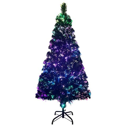 Lusso Casadino - Albero Di Natale Con Supporto Verde 150 Cm In Fibra Ottica - Foto 2