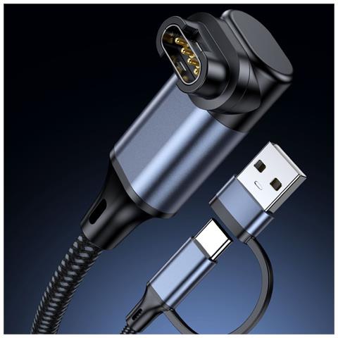 Cavo Di Ricarica Type-c A Garmin (1,2 M) - Alimentazione Rapida E Sicura Per Il Tuo Orologio Garmin - Foto 2