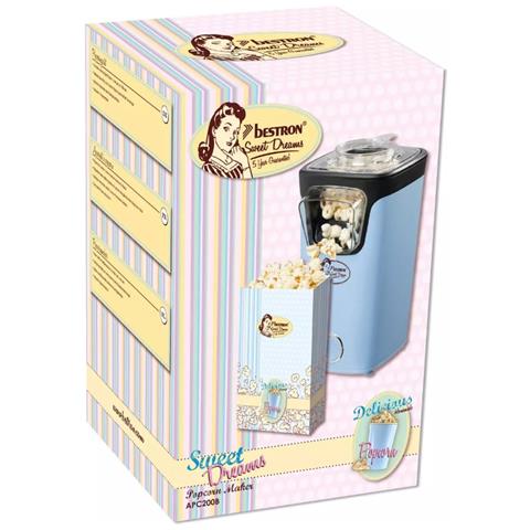 Macchina Per Popcorn Blu Da 1100 W - Apc200b - Foto 6