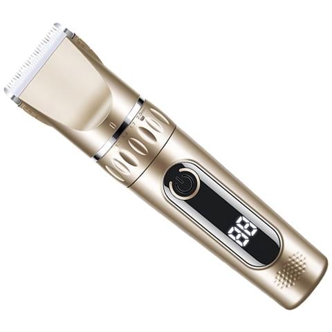 Set Tagliacapelli Elettrico Dorato Con Lama Di Ricambio - Kit Professionale Per Il Taglio Dei Capelli A Casa - Foto 4