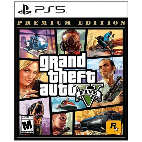 GTA V Premium Edition Inglese, Tedesca PlayStation 5 - Foto 1