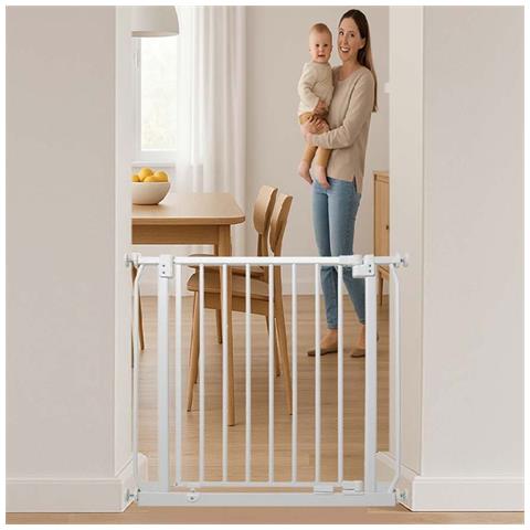 Safetots Cancelletto Di Sicurezza Elite, 89cm - 98cm, Bianco Opaco - Foto 2