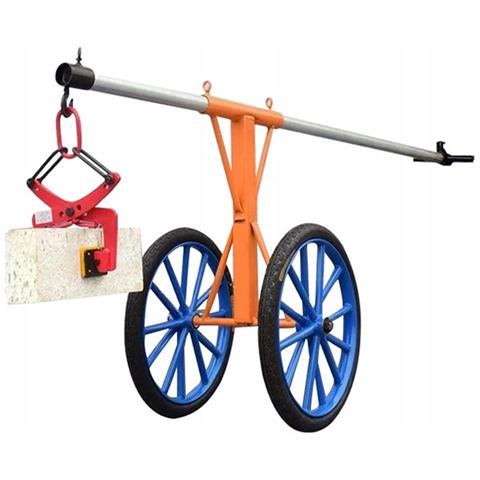 Carrello Trasporto Stonemover 150kg - Ruote Grandi | Apertura 0-10 Cm | Struttura In Acciaio | Senza Imbracatura - Foto 2