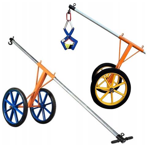 Carrello Trasporto Stonemover 150kg - Ruote Grandi | Apertura 0-10 Cm | Struttura In Acciaio | Senza Imbracatura - Foto 1