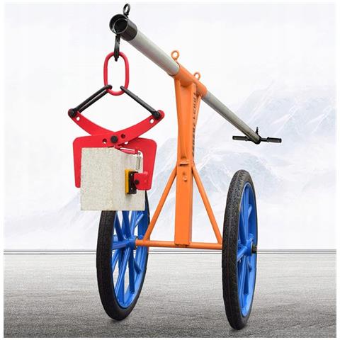 Carrello Trasporto Stonemover 150kg - Ruote Grandi | Apertura 0-10 Cm | Struttura In Acciaio | Senza Imbracatura - Foto 4