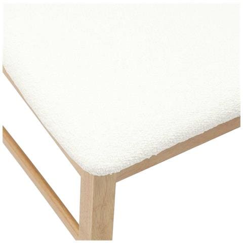 Sedie da pranzo 2 pcs Naturale 43 x 54 x 89 cm - Foto 9