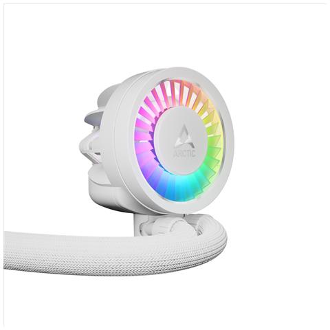 Liquid Freezer III Pro 420 A-RGB (White) Processore Raffreddatore di liquidi tutto in uno 14 cm Bianco - Foto 2