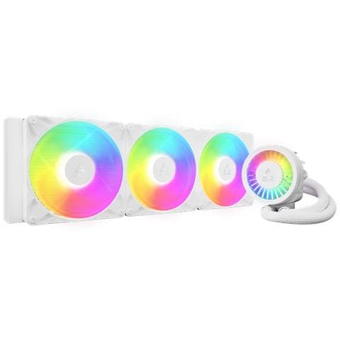 Liquid Freezer III Pro 420 A-RGB (White) Processore Raffreddatore di liquidi tutto in uno 14 cm Bianco - Foto 1