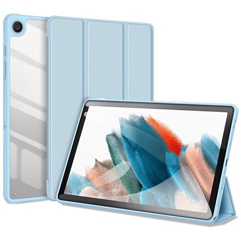 Cover per Galaxy Tab A9+ - Pelle /PU, Blu, Auto Wake /Sleep - Foto 1