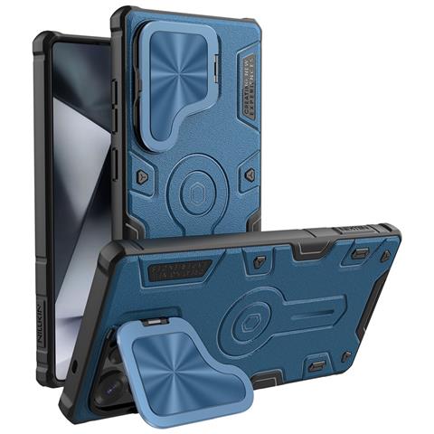 Cover per Galaxy S25 Ultra - TPU+PC, Blu - Foto 1