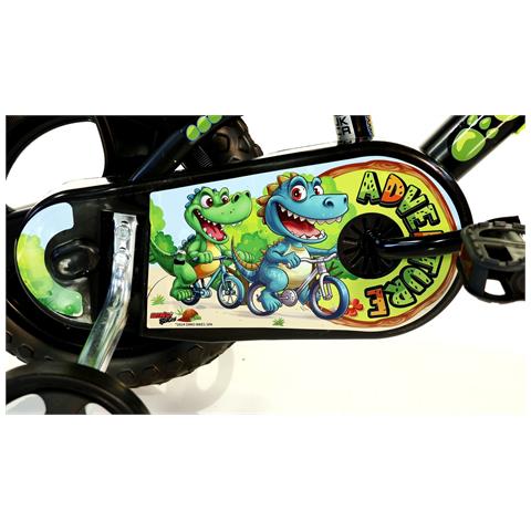 Bici Da Bambino Misura 12'' Art. 612l-ds Bicicletta Da Bimbo Linea Dinosauro Adventure - Foto 3