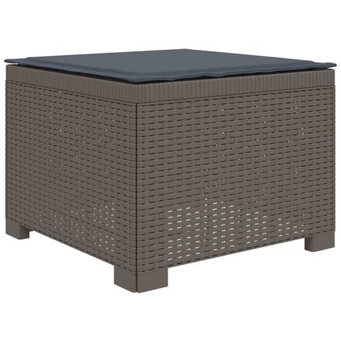 Divano da Giardino a 1 Posto con Cuscino Aspetto Rattan PP - Foto 1
