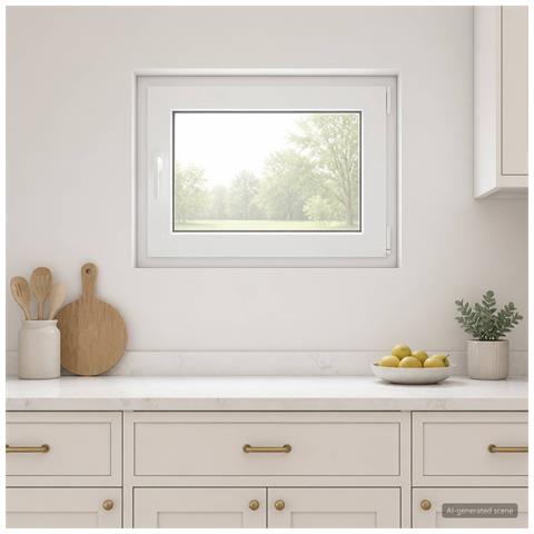 Finestra per Soffitta RISOR 80 x 55 cm PVC e Vetro - Foto 2