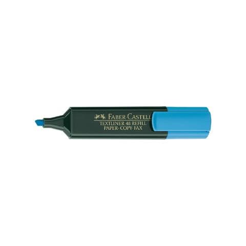 154851 evidenziatore 1 pz Punta smussata Blu - Foto 1