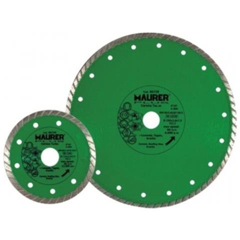 Disco Diamantato Corona Turbo 230x2.6x7.5 mm Ø Foro 22 mm Plus - Foto 3