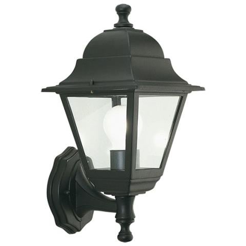 Lanterna Da Parete 'mini Quadrata' - 60 W - Cm. 37x18x20 Col. nero . - Foto 2