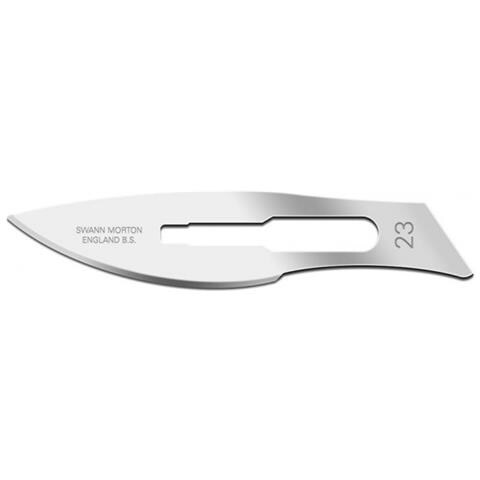 LAME BISTURI SWANN-MORTON C / S N. 23 - sterili - Foto 3
