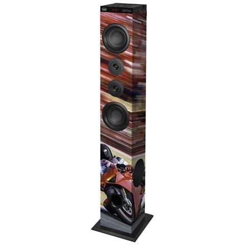 Altoparlante Amplificato A Torre Con Radio Bluetooth Mp3 Usb Sd Aux-in Xt 104 Bt Racing - Foto 1