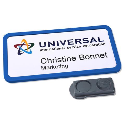 Cf10 Office Badge Blu 37 X 75 Mm - Foto 2