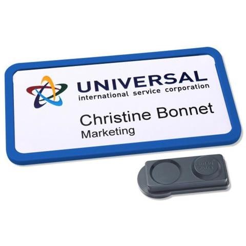 Cf10 Office Badge Blu 37 X 75 Mm - Foto 1