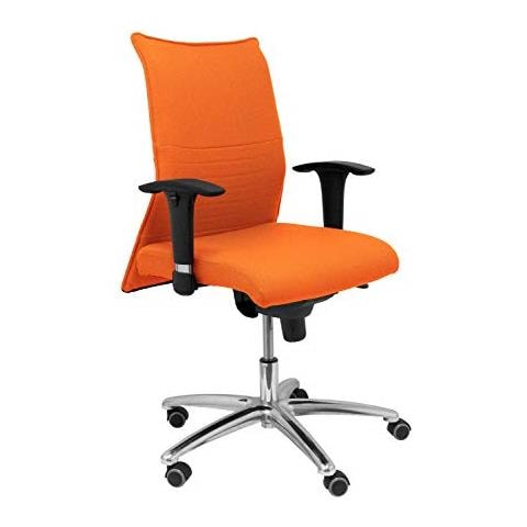 Poltrona Albacete Confidente Bali Arancione Fino A 160 Kg Sedie Da Ufficio, Taglia Unica - Foto 1