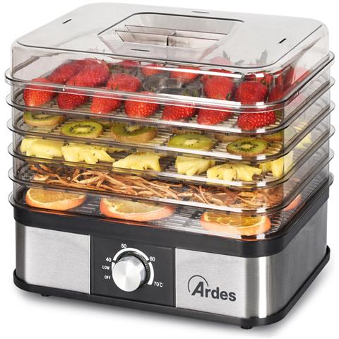 Disidratatore Alimentare Ar1k15 Potenza 245 W Materiale Acciaio Inossidabile Colore Trasparente - Foto 1