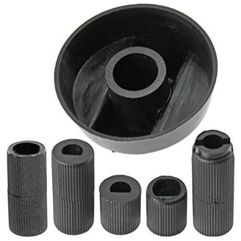 Universale Di Controllo Nero Interruttore Manopole Per Tutte Le Marche Di Forno Fornello E Piano Cottura (confezione Da 4)  - Foto 4