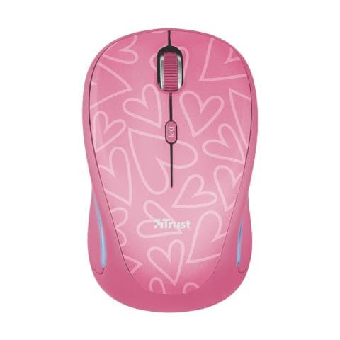 Yvi FX RF Wireless Ottico 1600DPI Ambidestro Rosa mouse - Foto 1