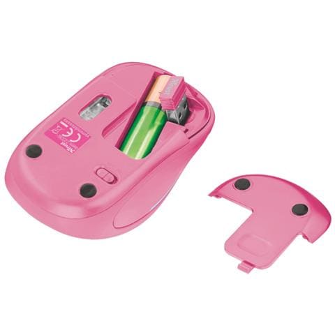 Yvi FX RF Wireless Ottico 1600DPI Ambidestro Rosa mouse - Foto 12