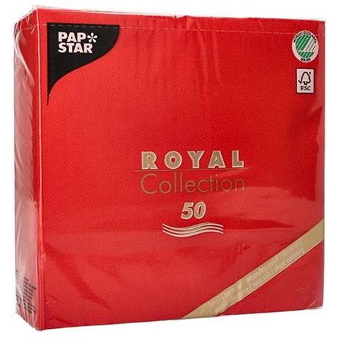 11607 Tovagliolo Di Carta Carta Velina Rosso 50 Pz - Foto 3