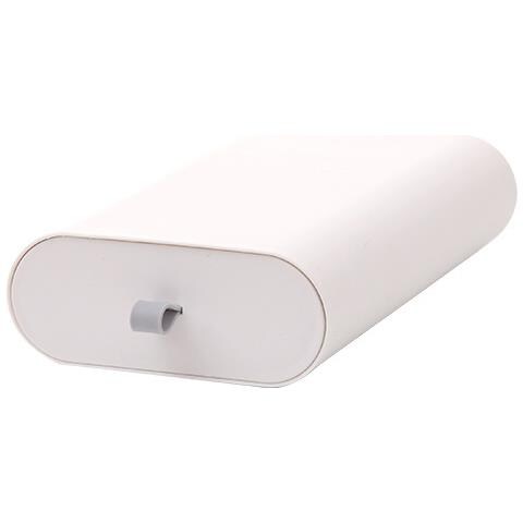 Mini Portaoggetti Da Scrivania Autoadesivo Nascosto, Tasche Portapenne Nascoste Autoadesive, 19x10 Cm White S - Foto 1