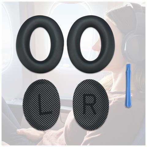 Cuscinetti Auricolari 1 Paio Bose Qc35/bose Soundtrue Black - Foto 7