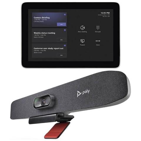 Sistema di Videoconferenza Studio R30 4K Ultra HD 3840 x 2160 Bluetooth /Wi-Fi 1x USB-C 2x USB-A Colore Grigio - Foto 1