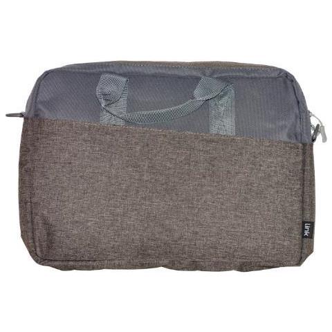 Borsa per Notebook 15.6" in Plastica Riciclata Colore Grigio - Foto 1