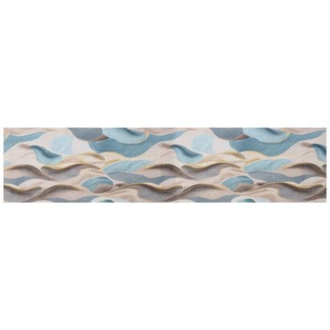 Tappeto Bagno Antiscivolo Passatoia Microfibra Assorbente Spongy Laguna 50x230 Laguna - Foto 1