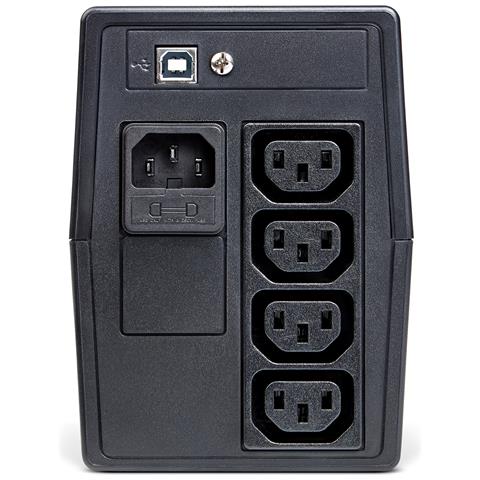 SPS 700 ONE BL IEC gruppo di continuità (UPS) A linea interattiva 0,7 kVA 360 W 4 presa (e) AC - Foto 2