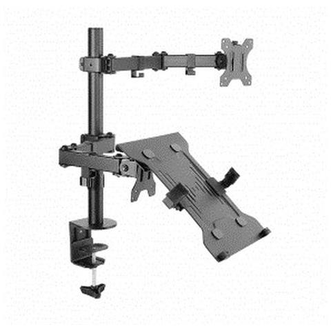 Supporto Tavolo Per Schermo L-24 10"" 32"" - Foto 5