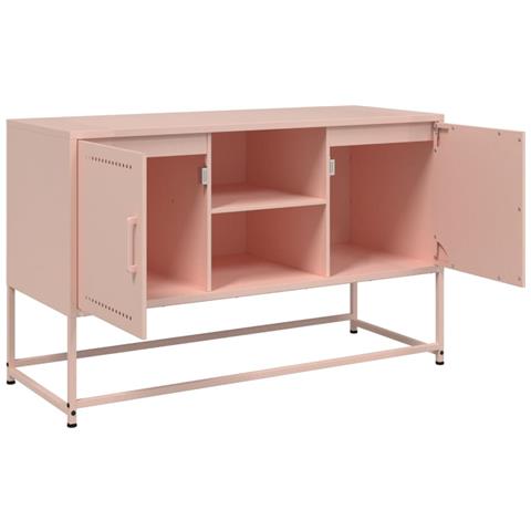 Credenza Rosa 36x39x123 Cm In Acciaio - Foto 10