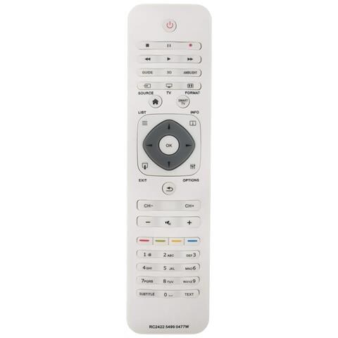 Telecomando Per Tv Philips Rc242254990477 Bianco Di Ricambio - Foto 1