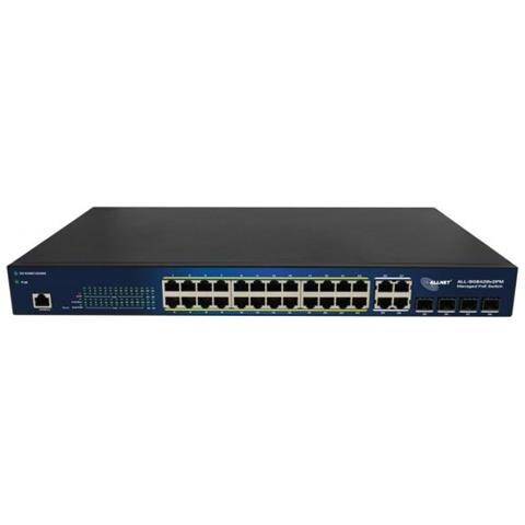 All-sg8428v2pm Switch Di Rete Gestito L2 Gigabit Ethernet (10/100/1000) Supporto Power Over Ethernet (poe) Nero - Foto 1