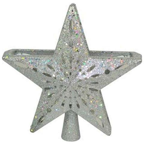 Puntale Proiettore LED Albero di Natale Forma Stella Silver Effetti di Luce RGB - Foto 4